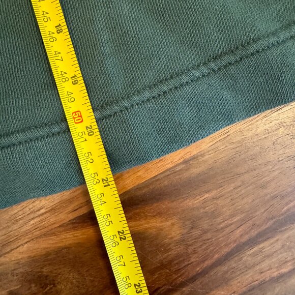 OFFLINE By Aerie Weekend casual‎ Side Tie Sweatshirt L Green - Picture 11 of 12